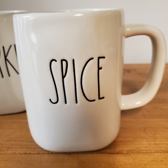 RAE DUNN | Coffee  Mugs - Pumpkin Spice (x2) - Picture 4 of 6